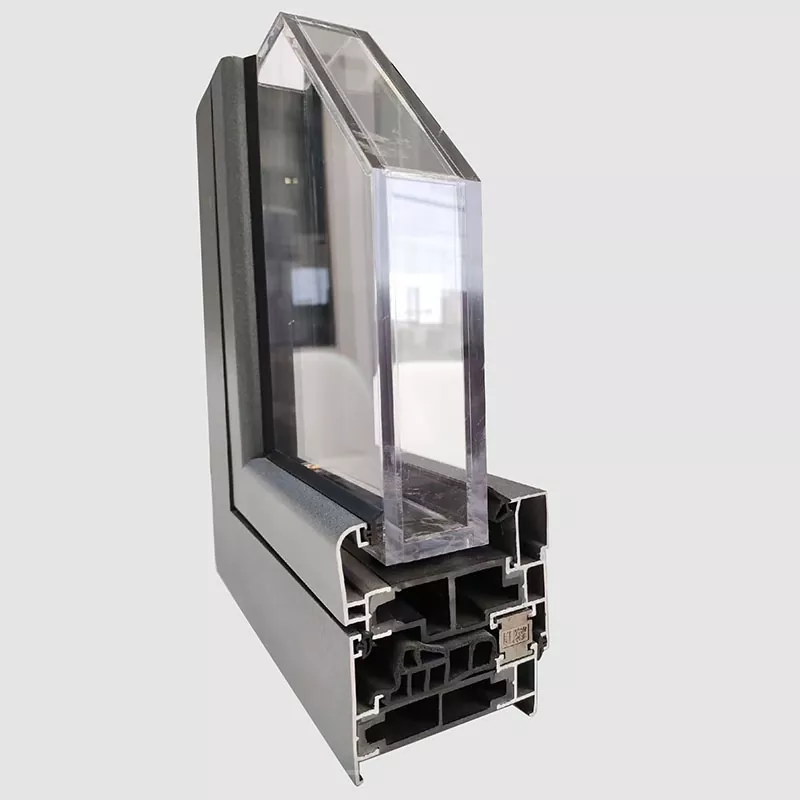 Cửa cách nhiệt hợp kim Aluminum và cấu hình cửa sổ