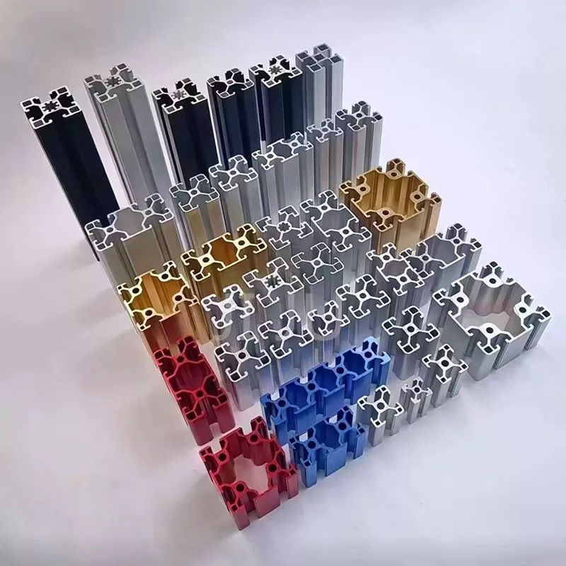 Dây chuyền lắp ráp Tủ hiển thị giá đỡ hồ sơ nhôm công nghiệp