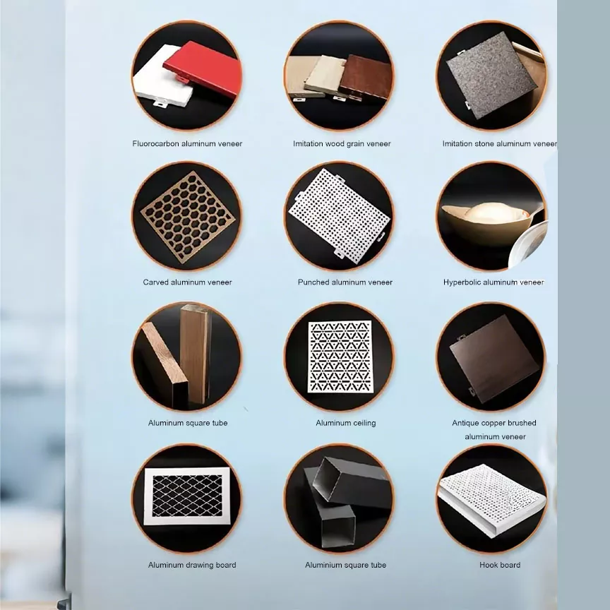 Hồ sơ góc veneer nhôm chung
