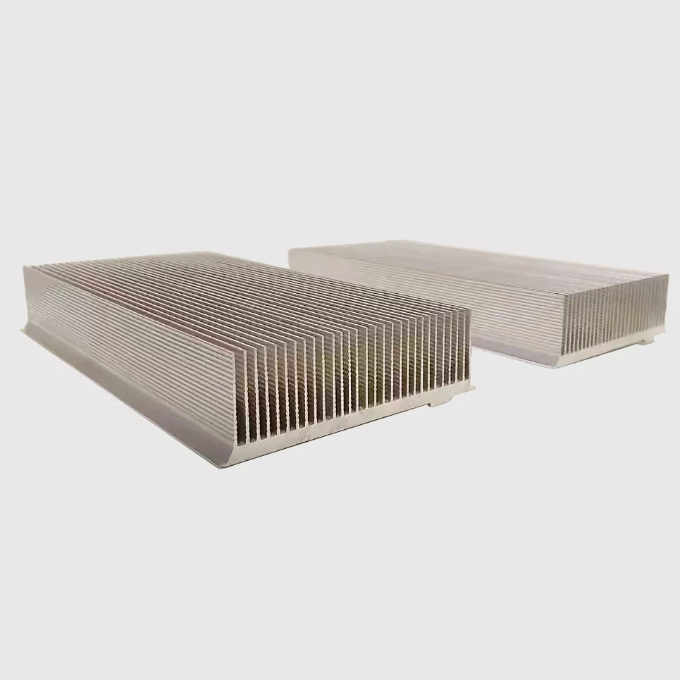 Hồ sơ nhôm bộ tản nhiệt công nghiệp nhiều răng